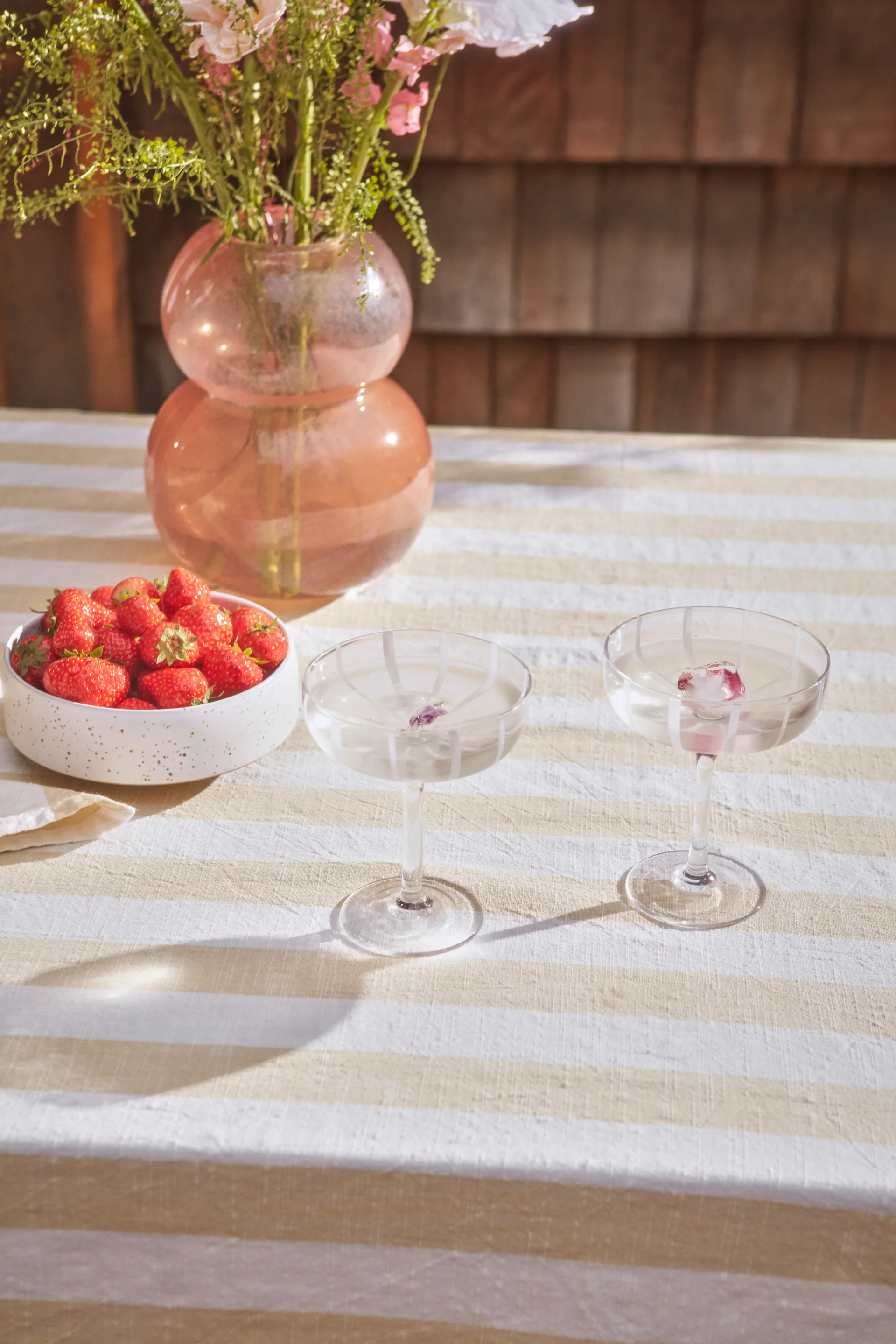 Mizu coupe champagneglas 2-pack, Clear OYOY