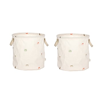 OYOY Moira förvaringskorg medium 32xØ32 cm 2 delar Multi