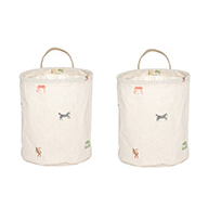 OYOY Moira förvaringskorg small 22xØ18 cm 2 delar Multi