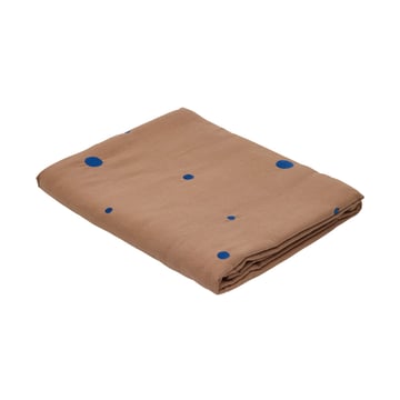 OYOY Nori bordsduk 140×200 cm Terracotta-optic blue