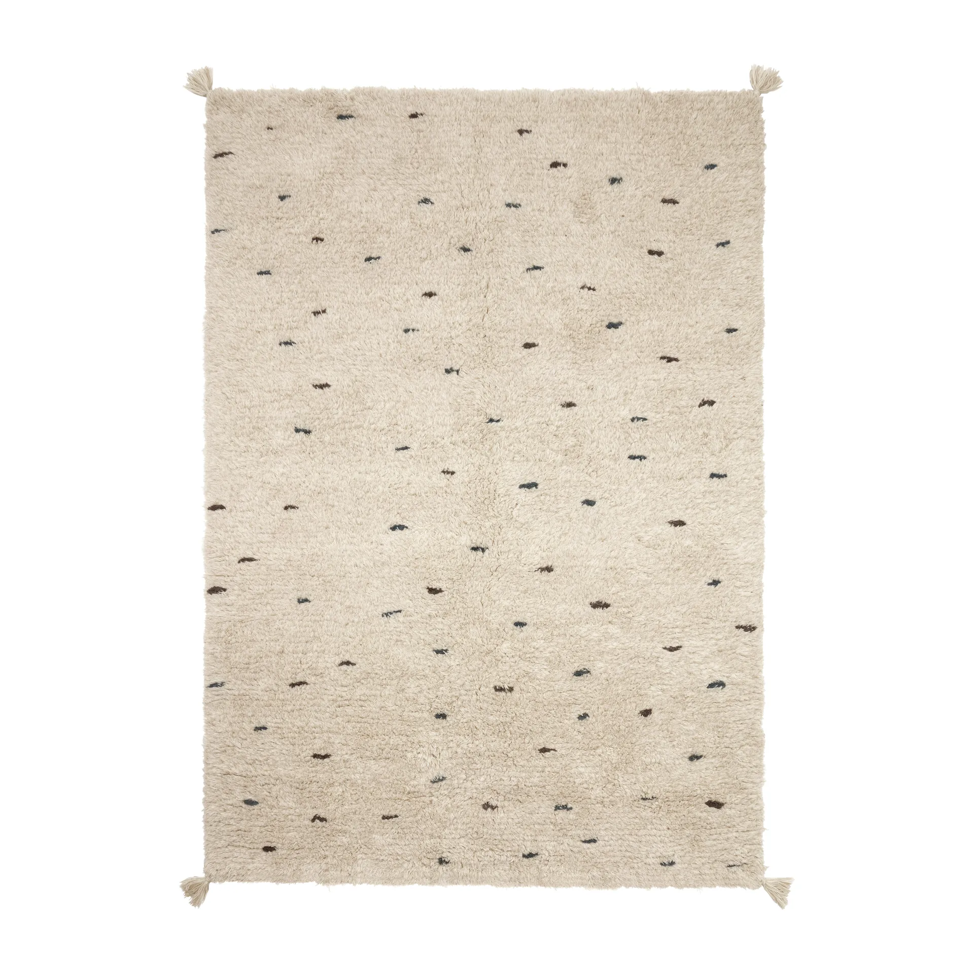 OYOY Dot matta, Offwhite, 140x200 cm OYOY