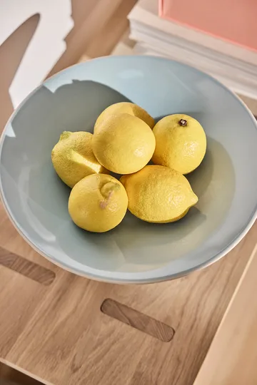 Toppu centerpiece hög Ø30x17 cm - Clay-Ice blue - OYOY