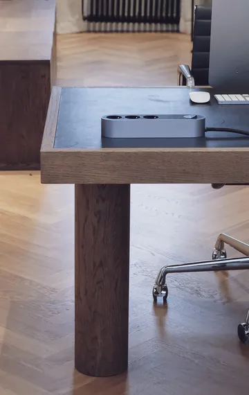 Edgar Power Bar grenuttag - Satin aluminium - palett3