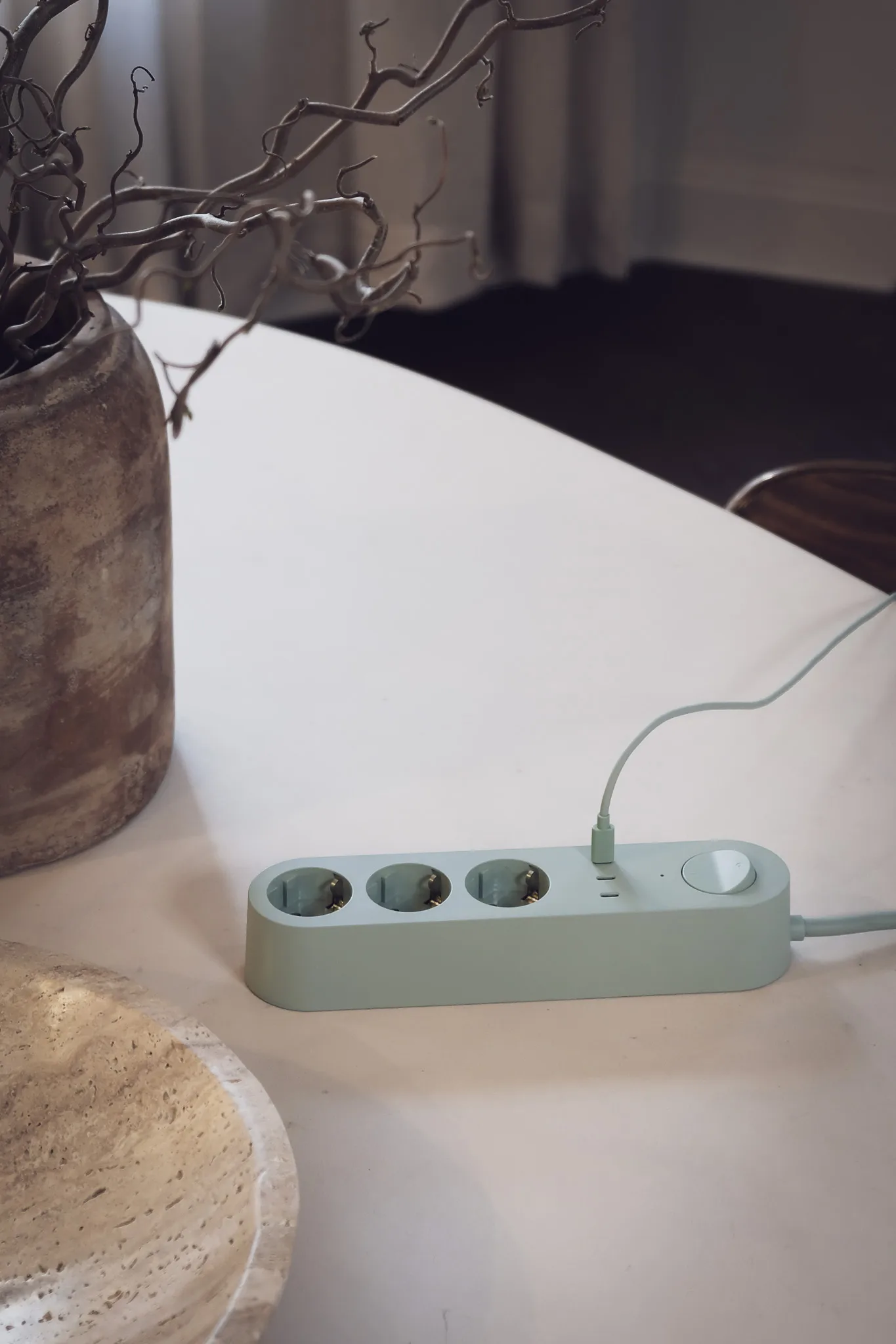 USB-C till USB-C kabel 240 w, Midsummer green, 2 m palett3