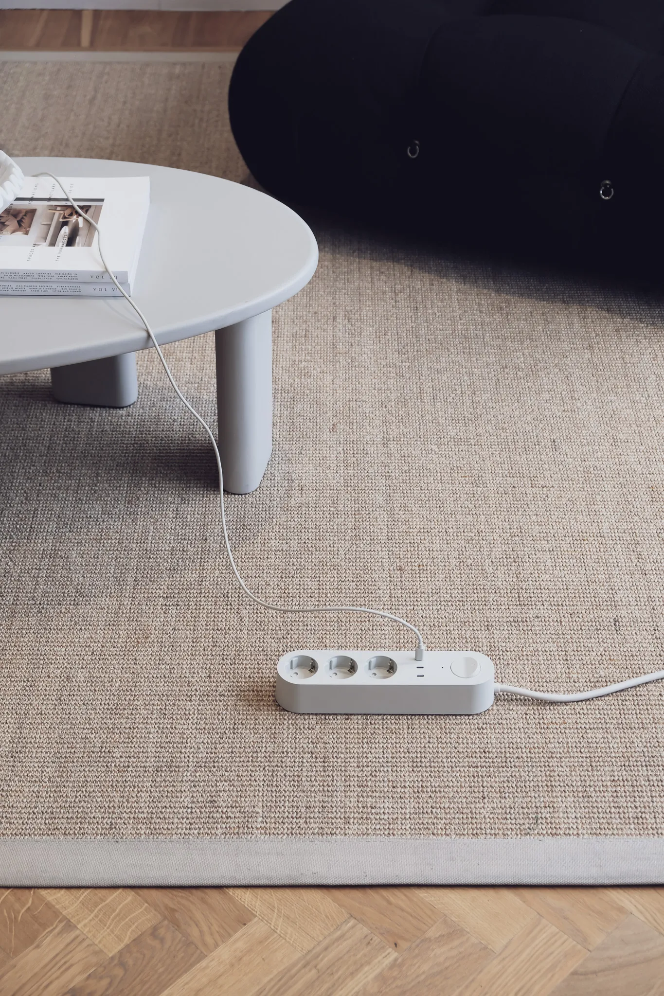 USB-C till USB-C kabel 240 w, Midwinter black, 2 m palett3