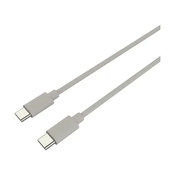 USB-C till USB-C kabel 240 w - Sandhamn beige, 2 m - palett3