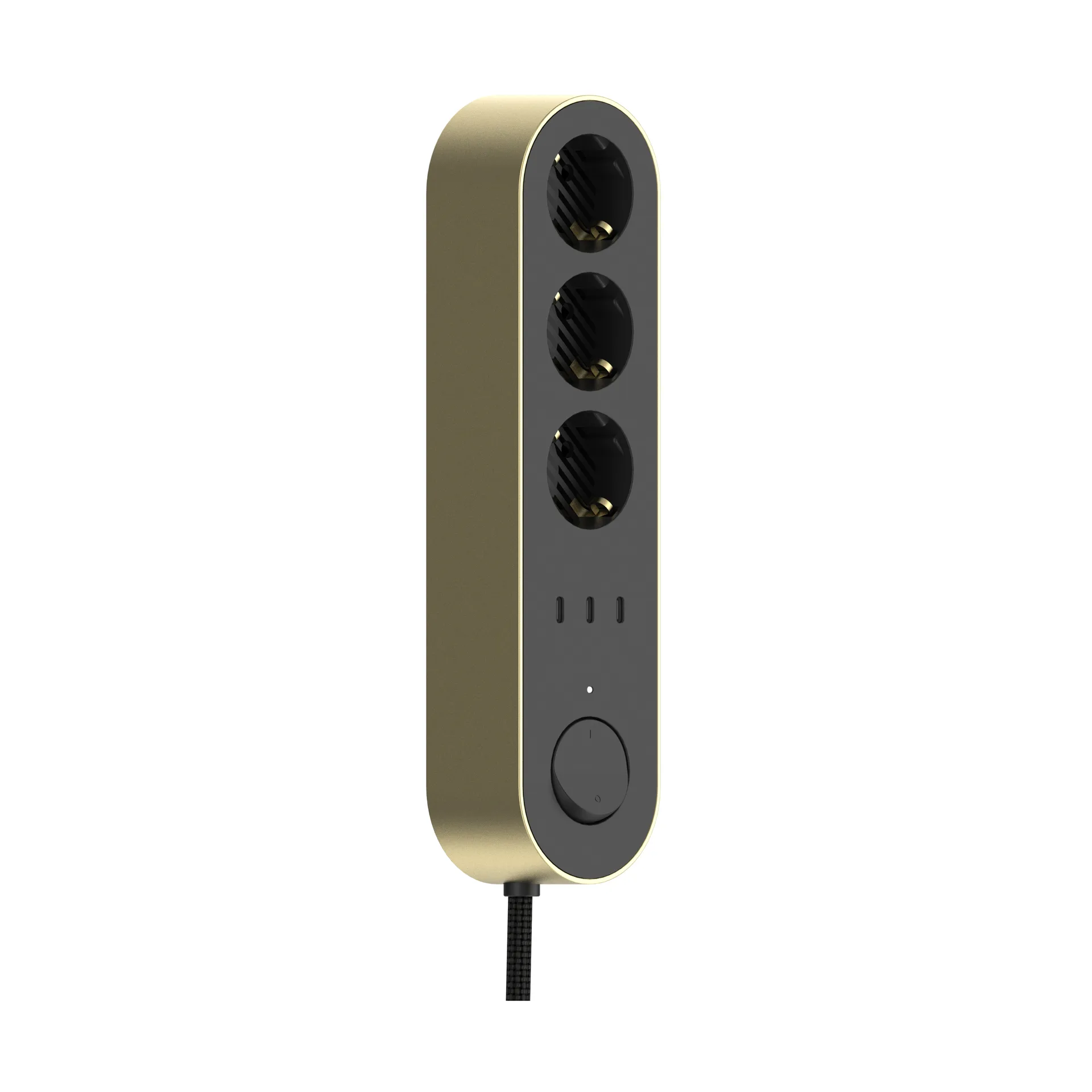 Edgar Power Bar grenuttag, Satin brass Palette