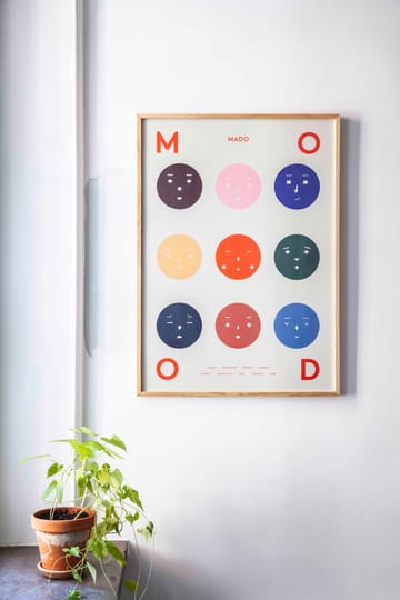 9 Moods poster - 50x70 cm - Paper Collective