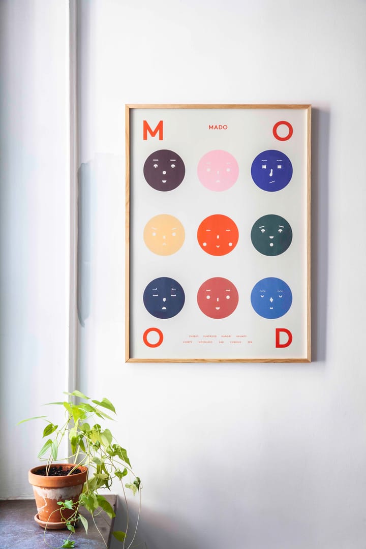 9 Moods poster, 50x70 cm Paper Collective