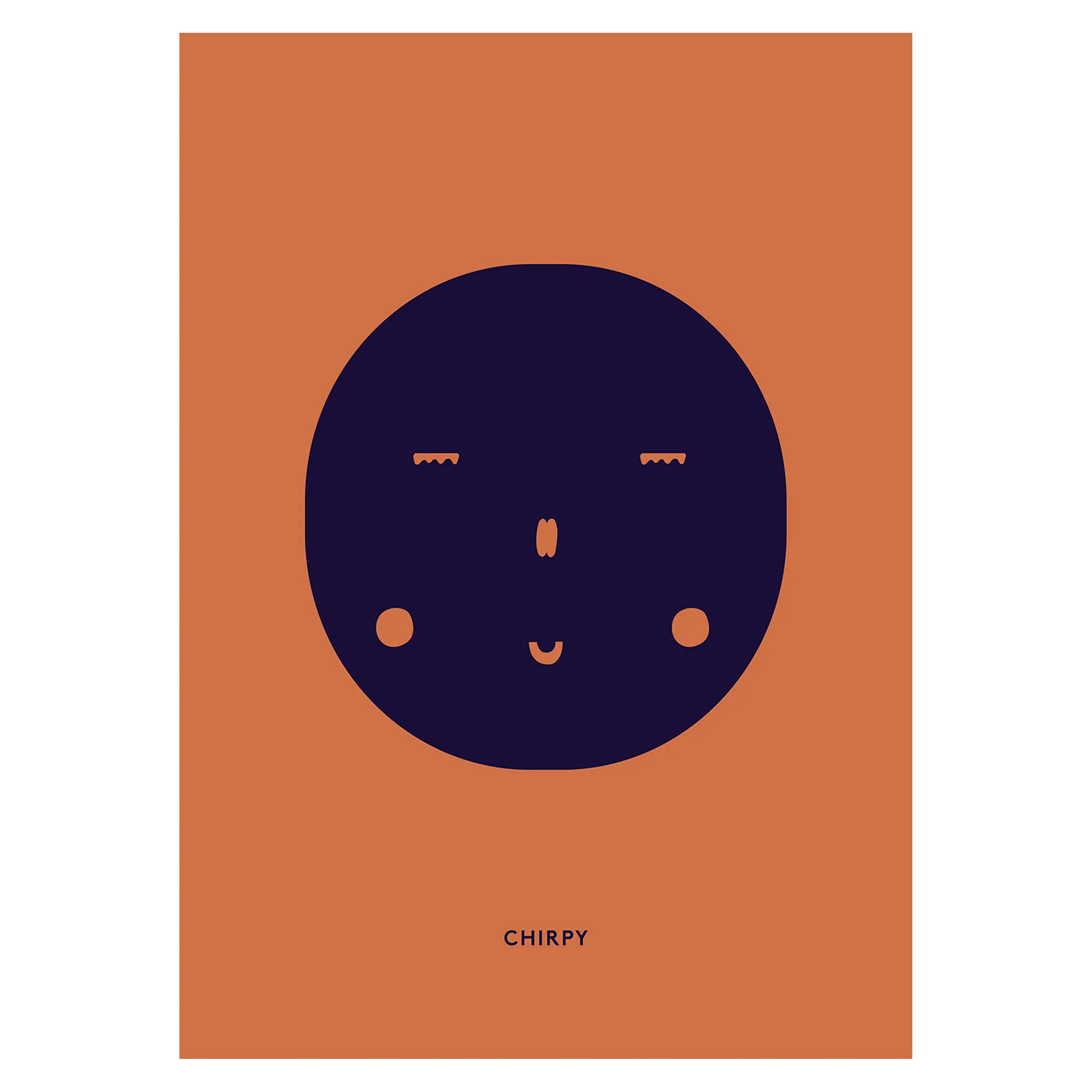 Chirpy Feeling poster, 30x40 cm Paper Collective
