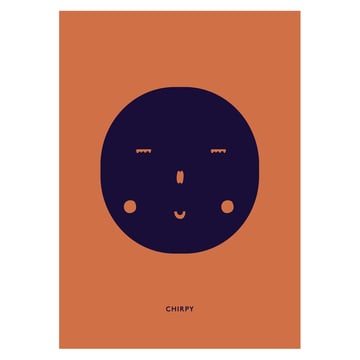 Läs mer om Paper Collective Chirpy Feeling poster 30x40 cm