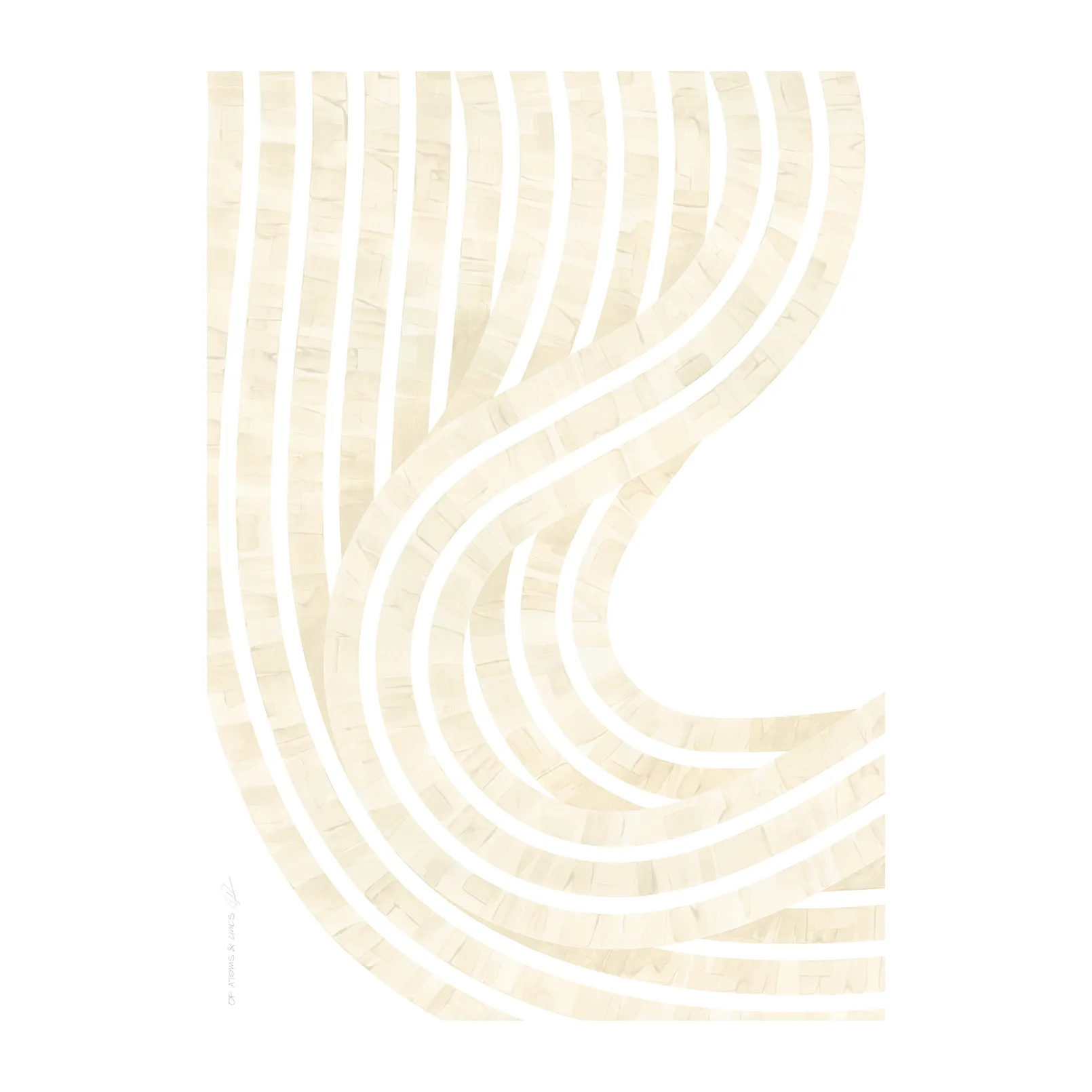 Entropy Sand 01 poster, 50x70 cm Paper Collective