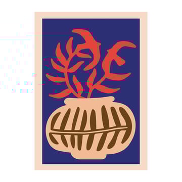 Paper Collective Floral Wings poster 30×40 cm