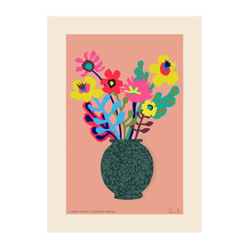 Paper Collective Flower Studies 02 (Sommar) poster 50×70 cm