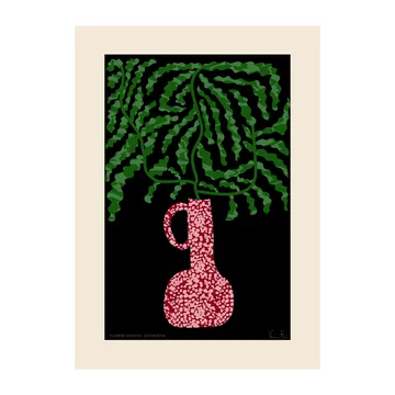 Paper Collective Flower Studies 03 (Stensöta) poster 30×40 cm