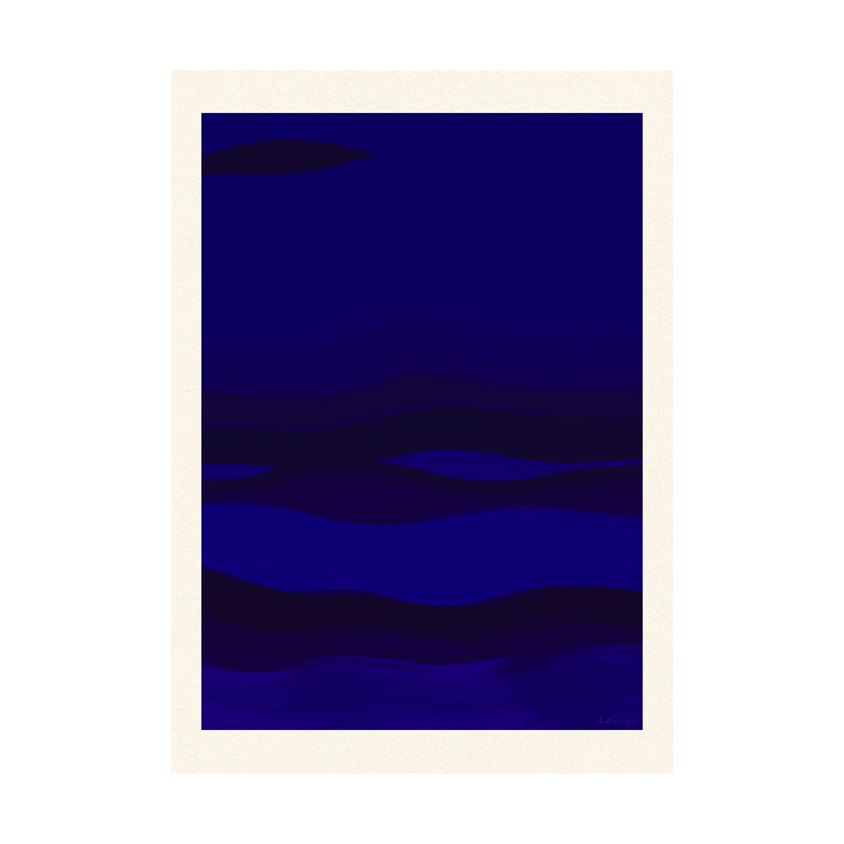 From Afar poster, 70x100 cm Paper Collective