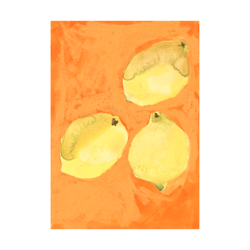 Paper Collective Lemons poster 30×40 cm