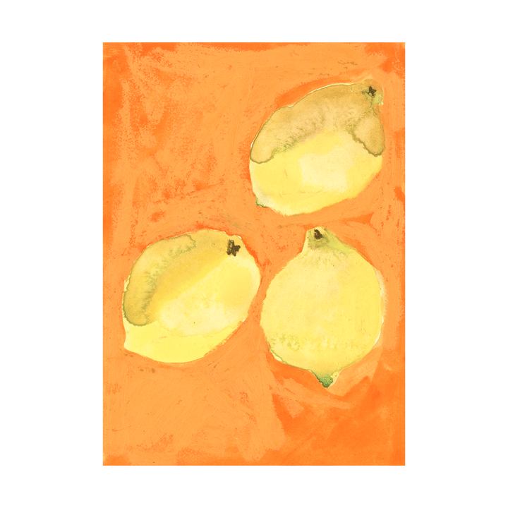 Lemons poster, 70x100 cm Paper Collective