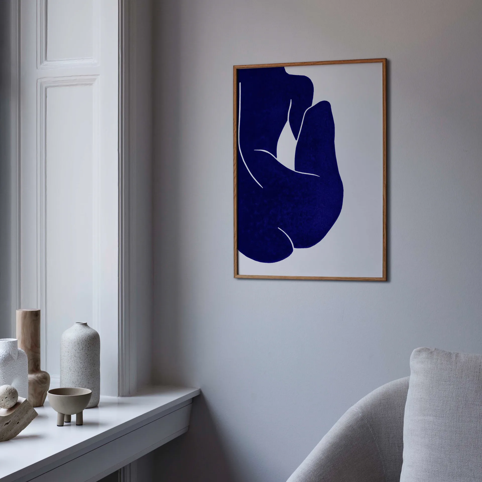 Linocut II poster, 30x40 cm Paper Collective