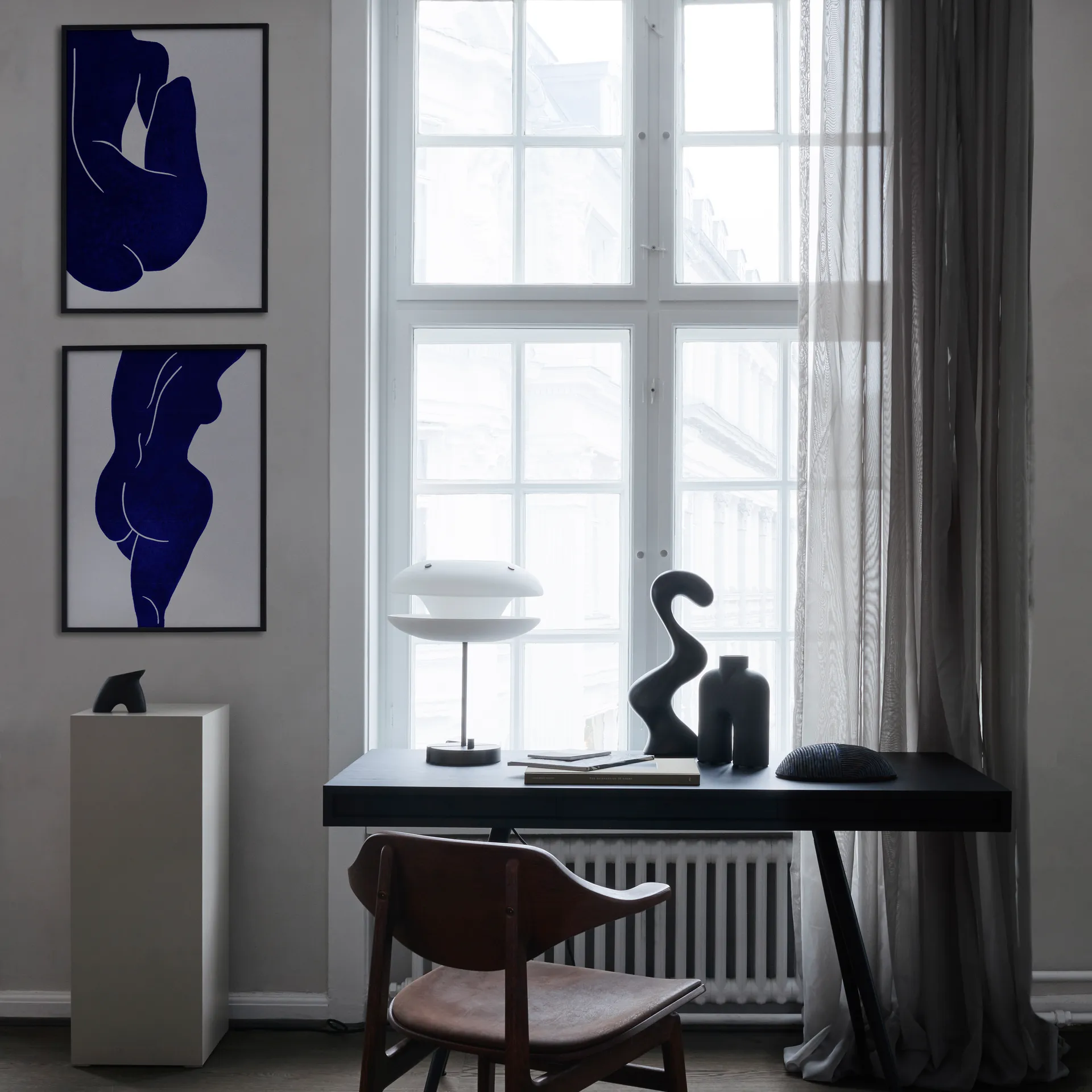 Linocut II poster, 30x40 cm Paper Collective