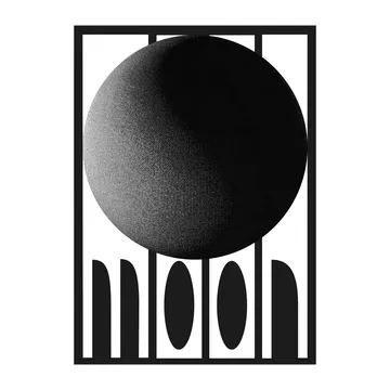 Moon poster - 30x40 cm - Paper Collective