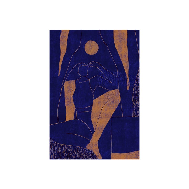 Mujer y Calor 01 poster, 30x40 cm Paper Collective