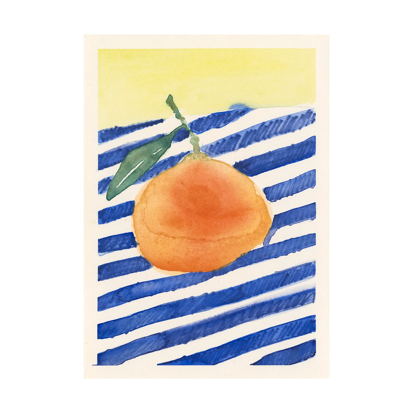 Orange poster, 30x40 cm Paper Collective