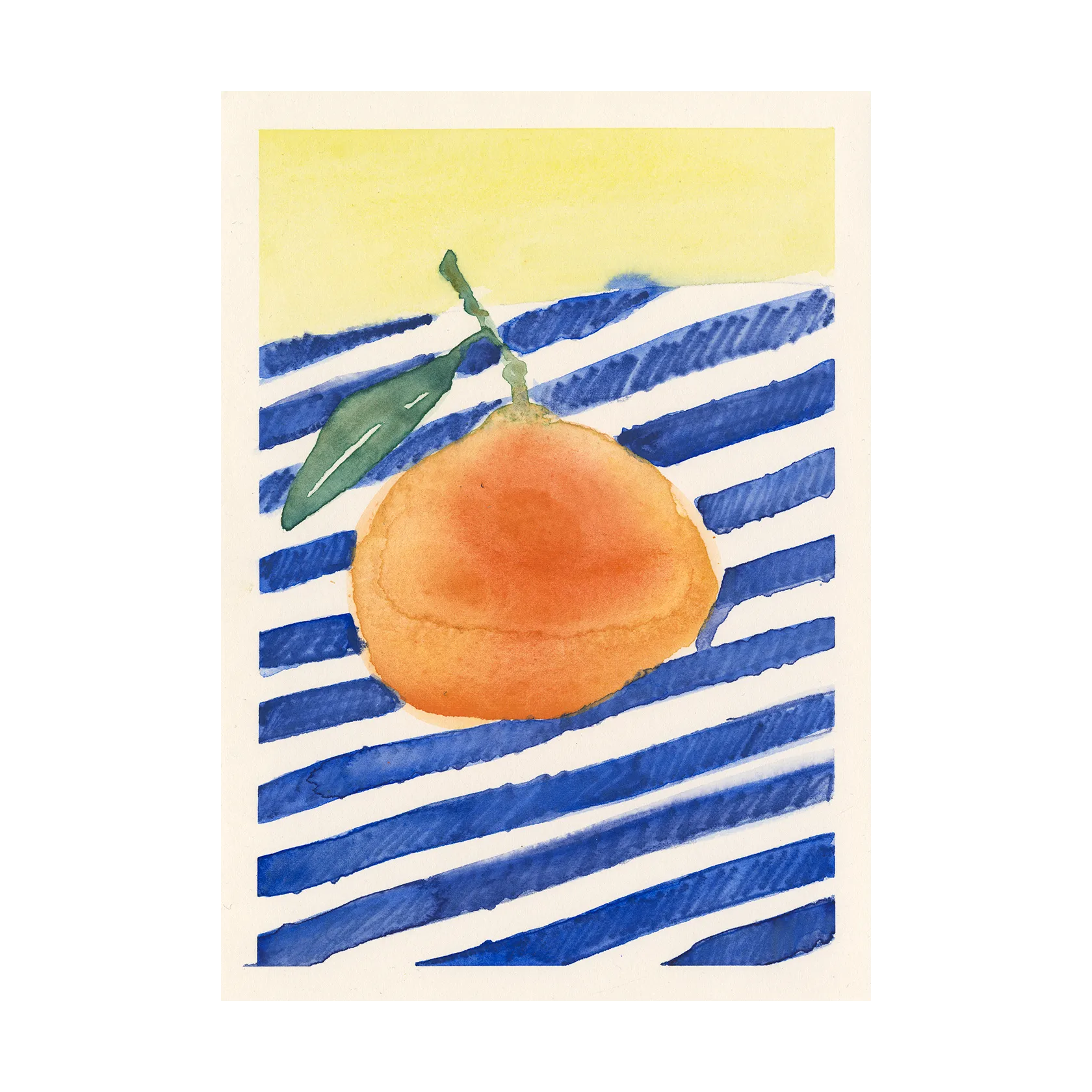 Orange poster, 50x70 cm Paper Collective