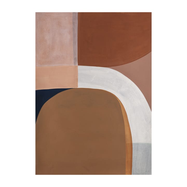 Painted Shapes 01 poster, 70x100 cm Paper Collective