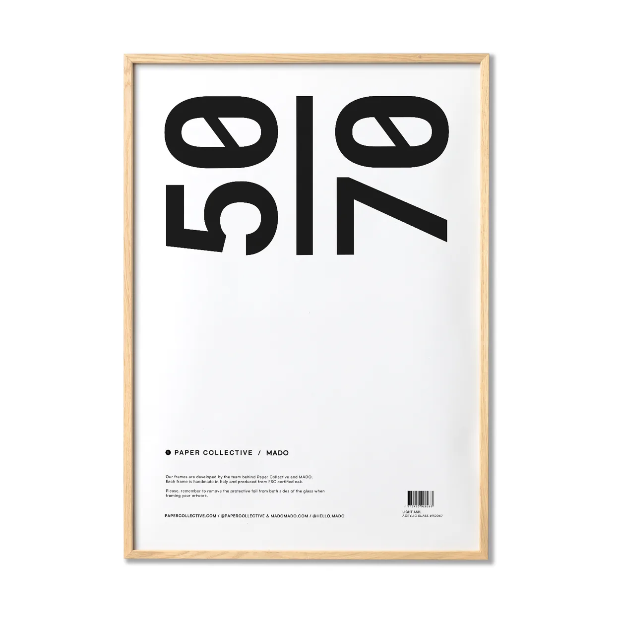 Paper Collective Paper Collective ram plexiglas-ask 50×70 cm
