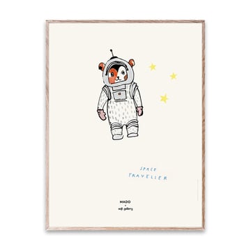 Paper Collective Space Traveller poster 30×40 cm