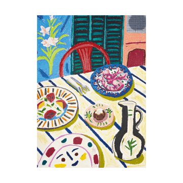 Paper Collective Tapas Dinner poster 30×40 cm