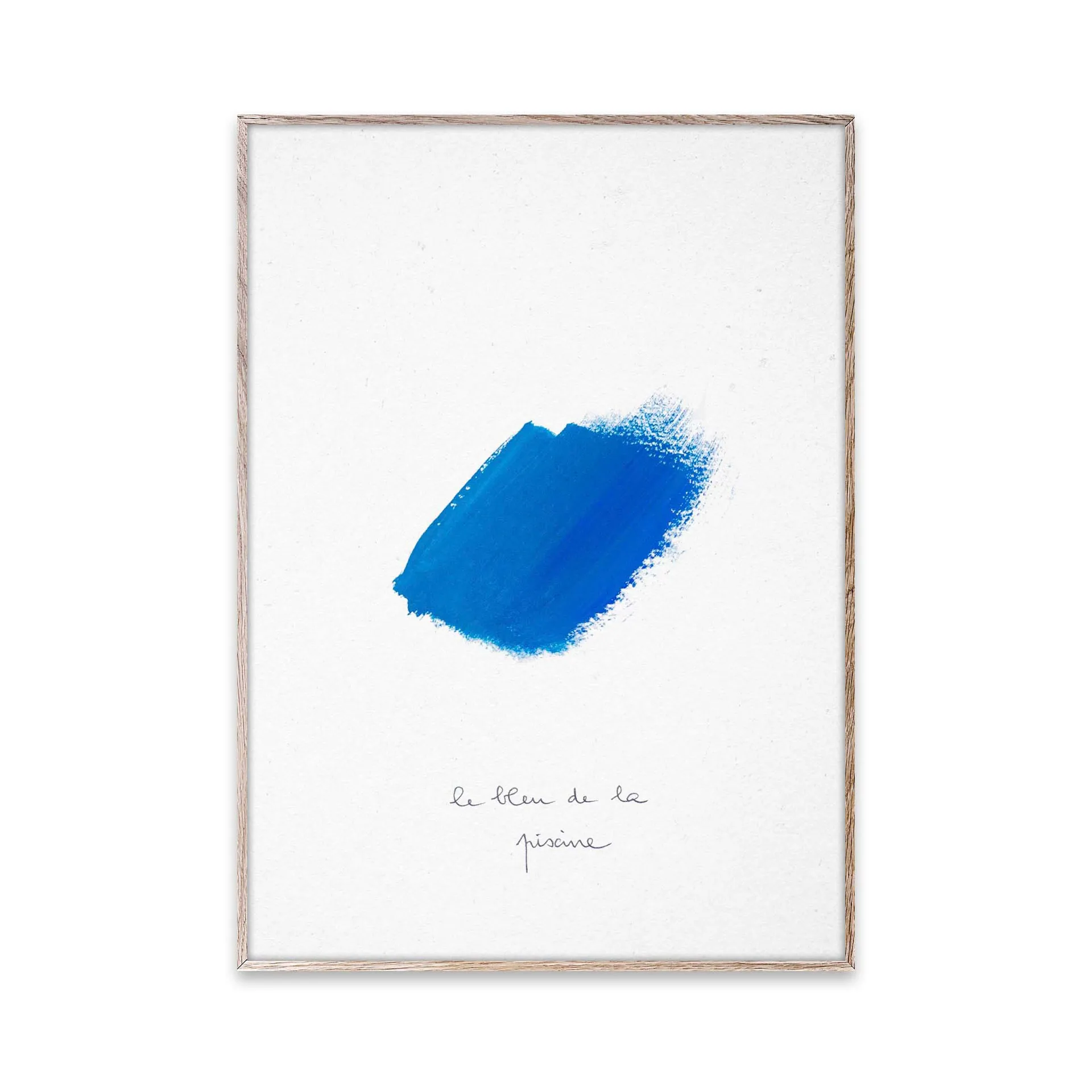 The Bleu II poster, 30x40 cm Paper Collective