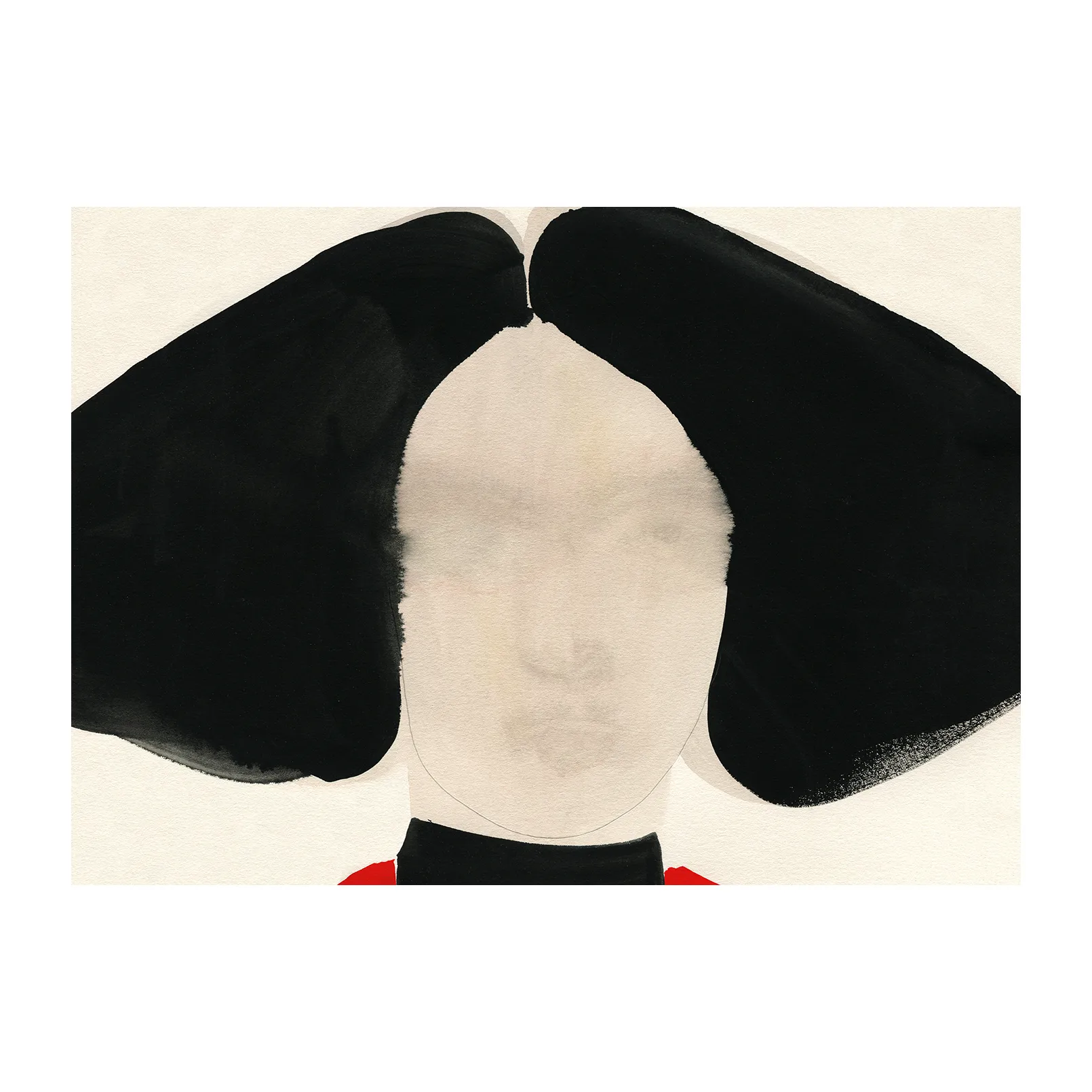 The Haircut poster, 30x40 cm Paper Collective