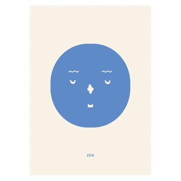 Läs mer om Paper Collective Zen Feeling poster 30x40 cm