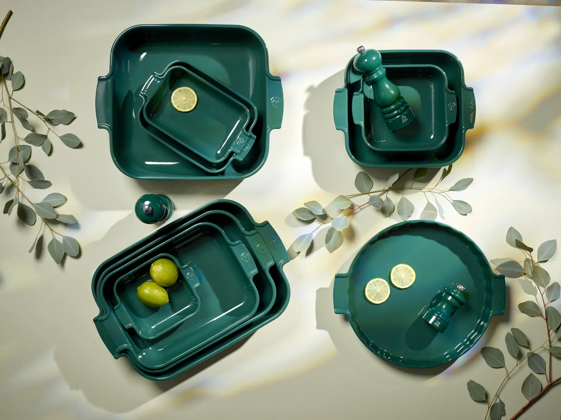 Appolia keramikform 14x18 cm, Forest green Peugeot