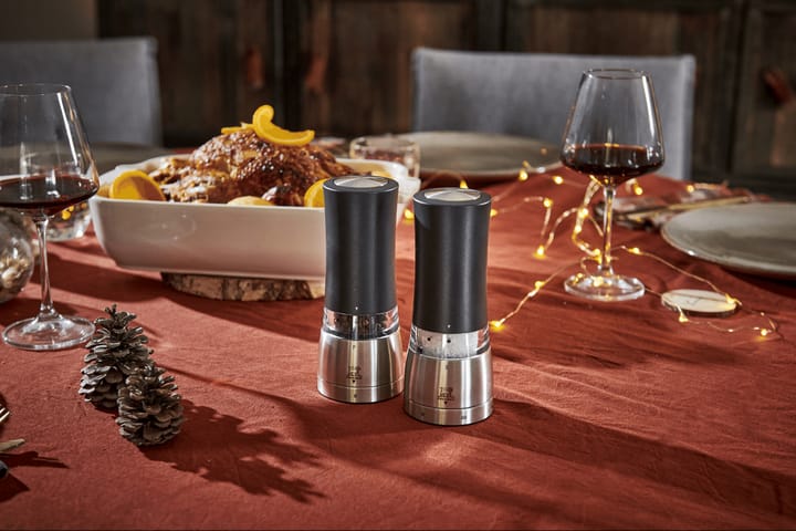 Daman Z DUO Electric salt-och pepparkvarn 2 delar, Black Peugeot