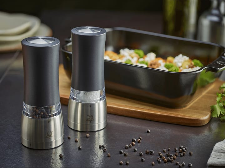 Daman Z DUO Electric salt-och pepparkvarn 2 delar, Black Peugeot