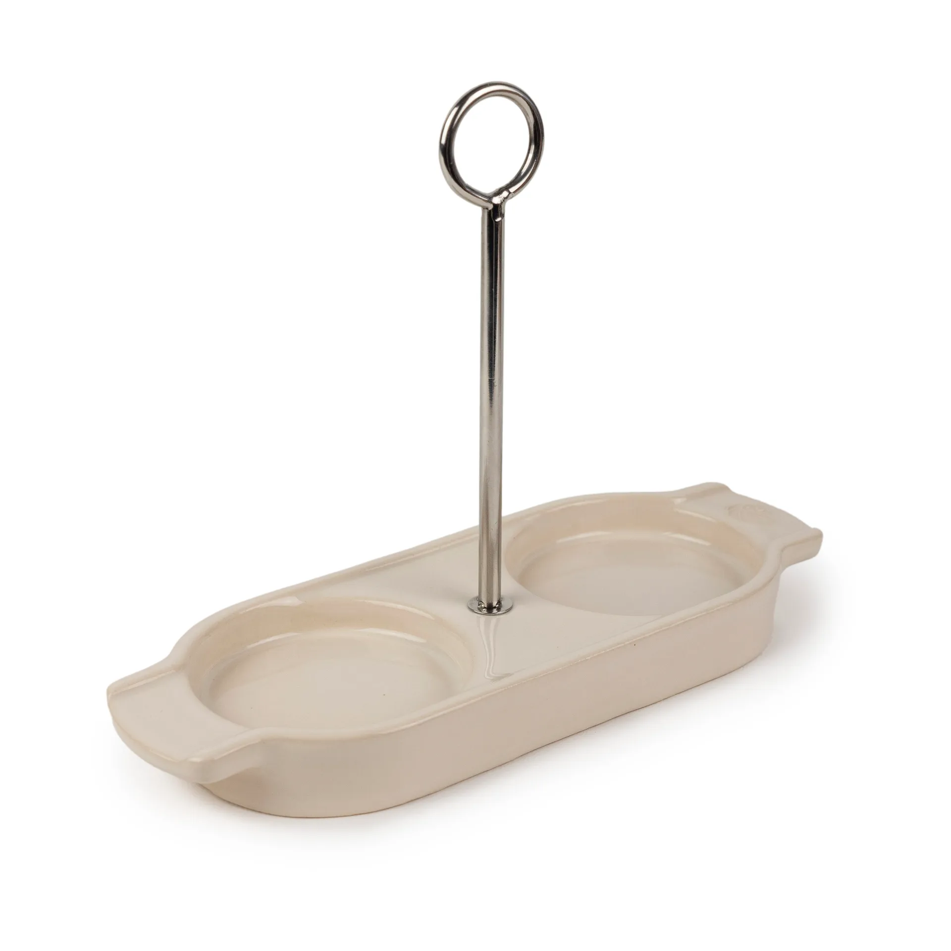 Linea kryddkvarnsställ med handtag, Ecru Peugeot