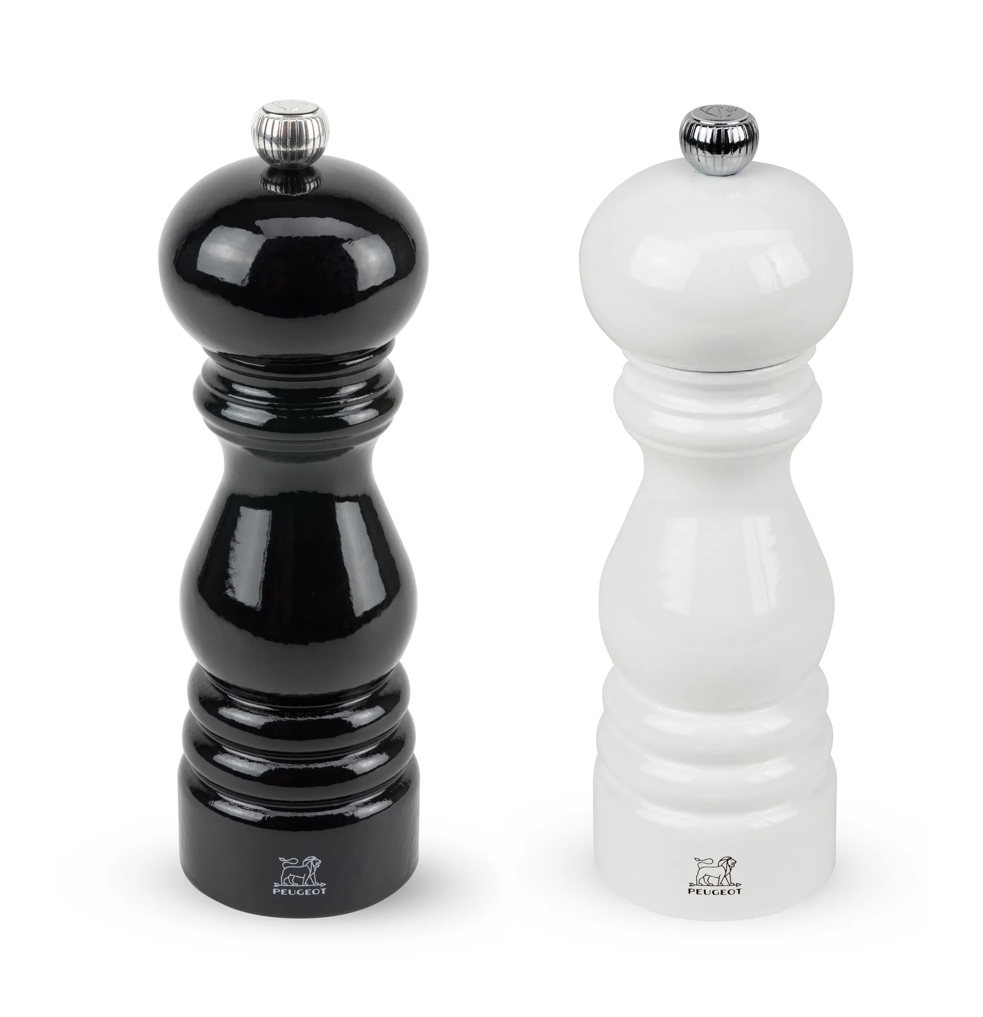 Paris salt & peppar duo 18 cm, Svart-vit Peugeot