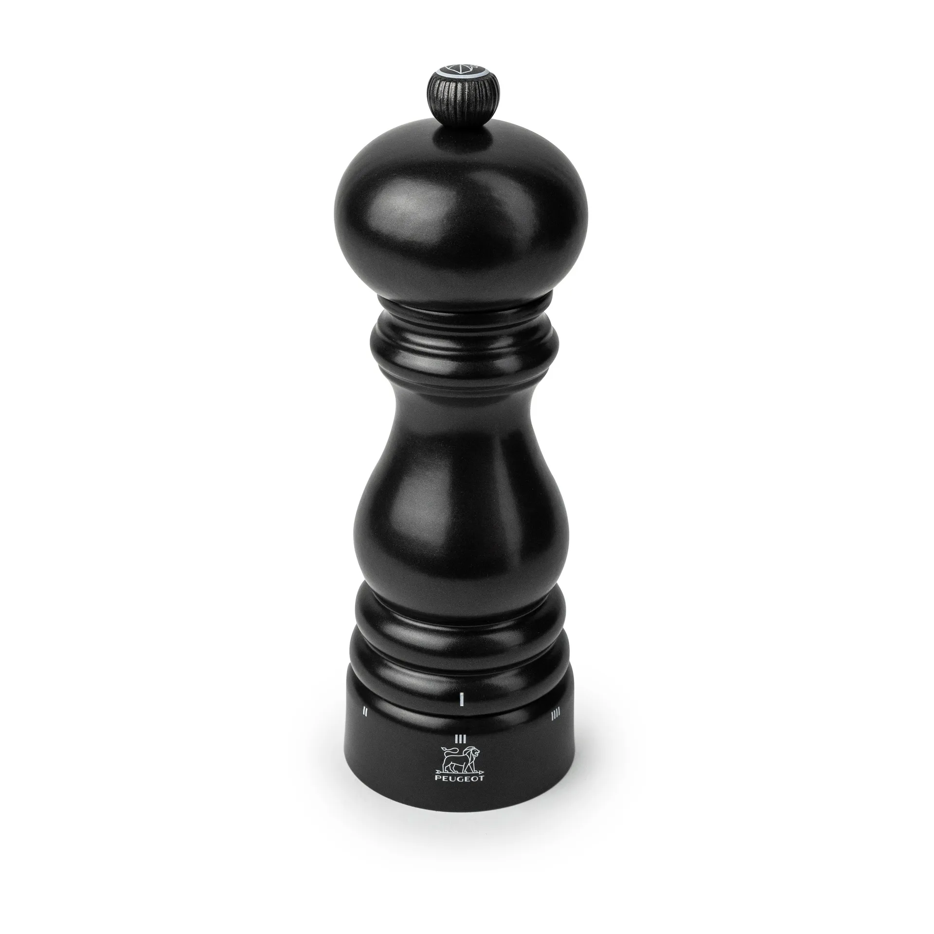 Paris u'Select saltkvarn 18 cm, Satin black Peugeot