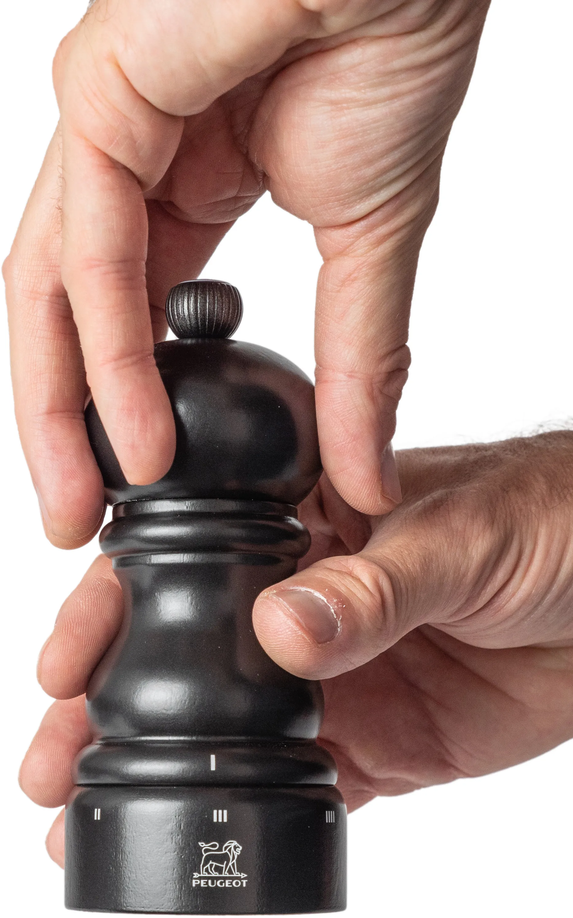 Paris u'Select Z saltkvarn 12 cm, Satin black Peugeot