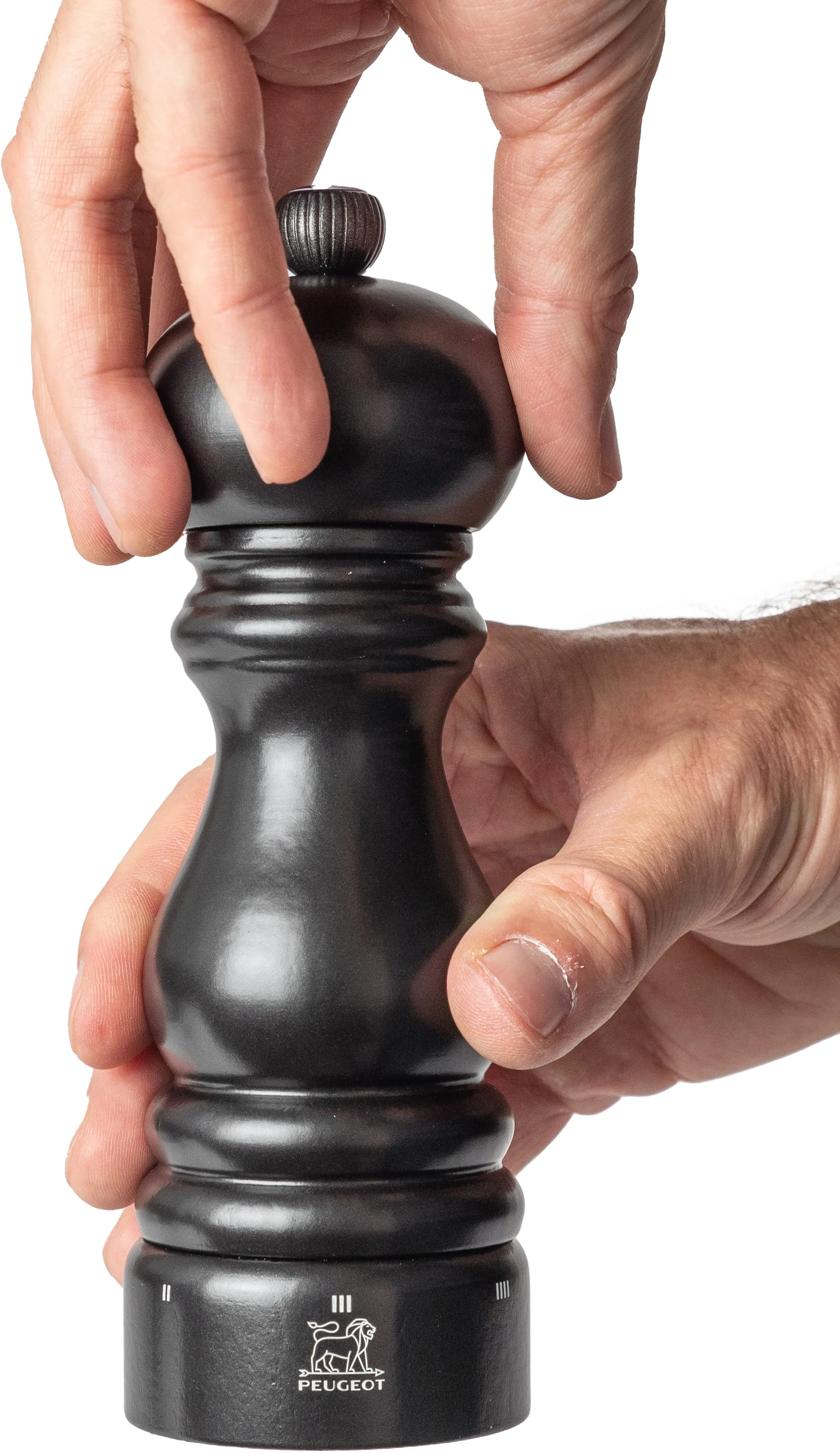 Paris u'Select Z saltkvarn 18 cm, Satin black Peugeot