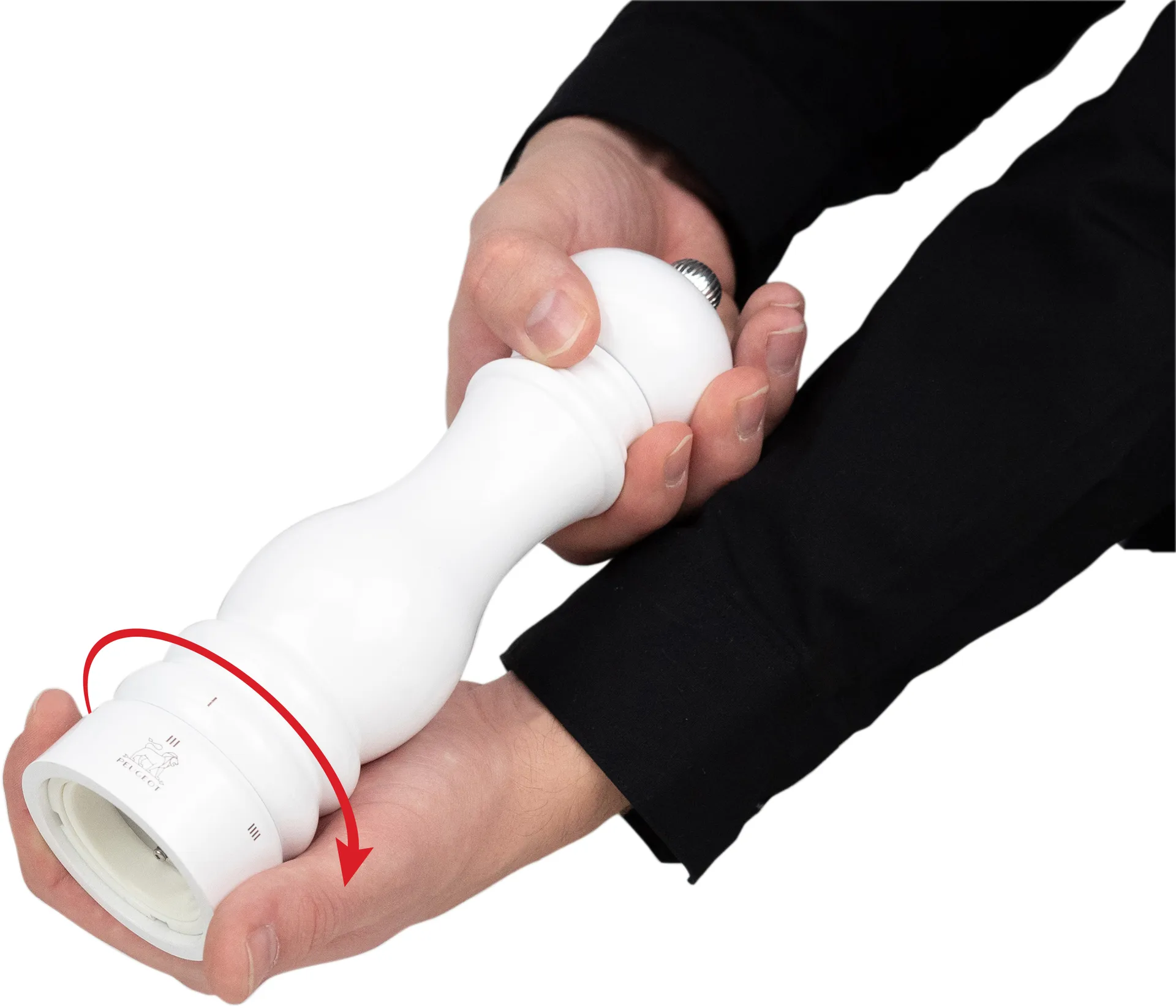 Paris u'Select Z saltkvarn 22 cm, White Peugeot