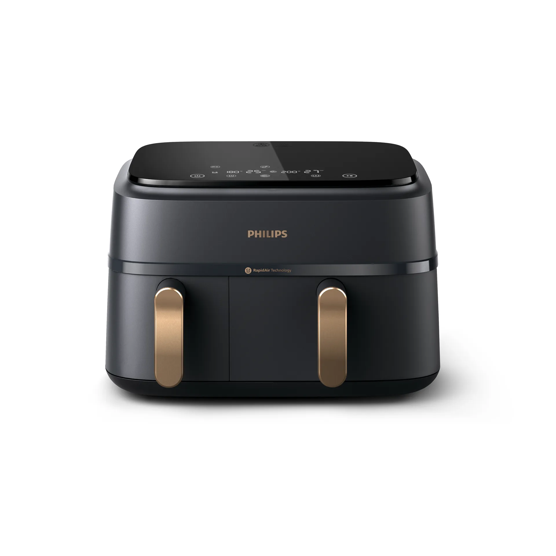 3000 series Air fryer dubbel NA352/00 9 L, Black Philips