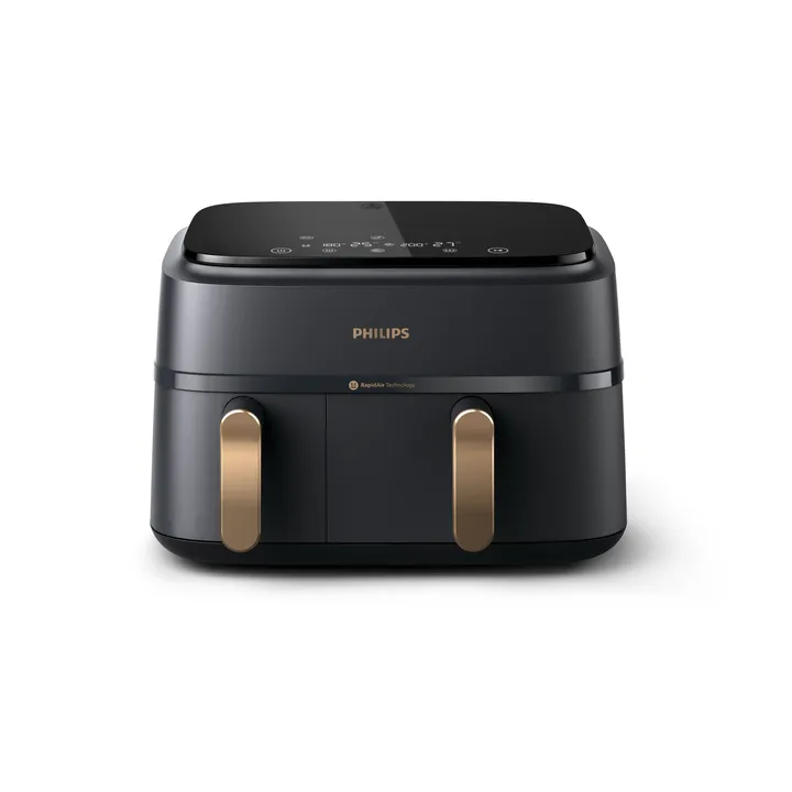 3000 series Air fryer dubbel NA352/00 9 L - Black - Philips