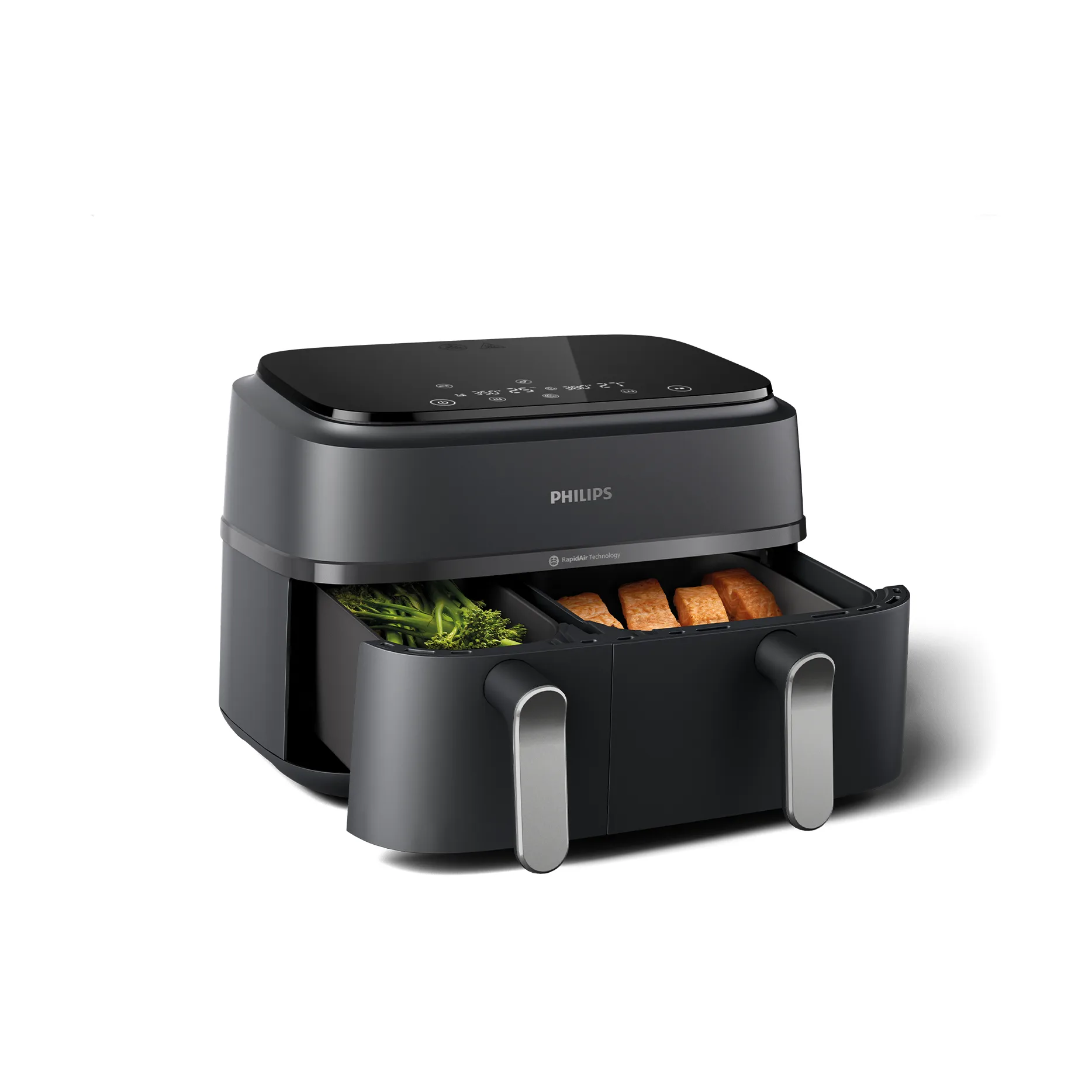 3000 series Air fryer dubbel NA352/00 9 L, Black Philips