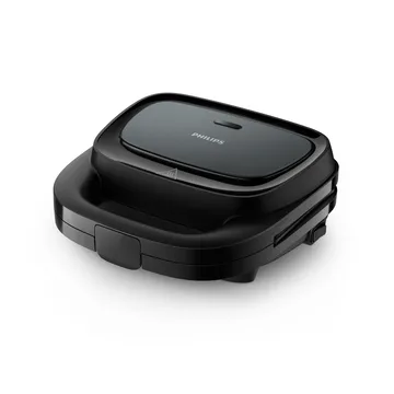 3000 series smörgåsgrill HD2330/90 750 w - Black - Philips