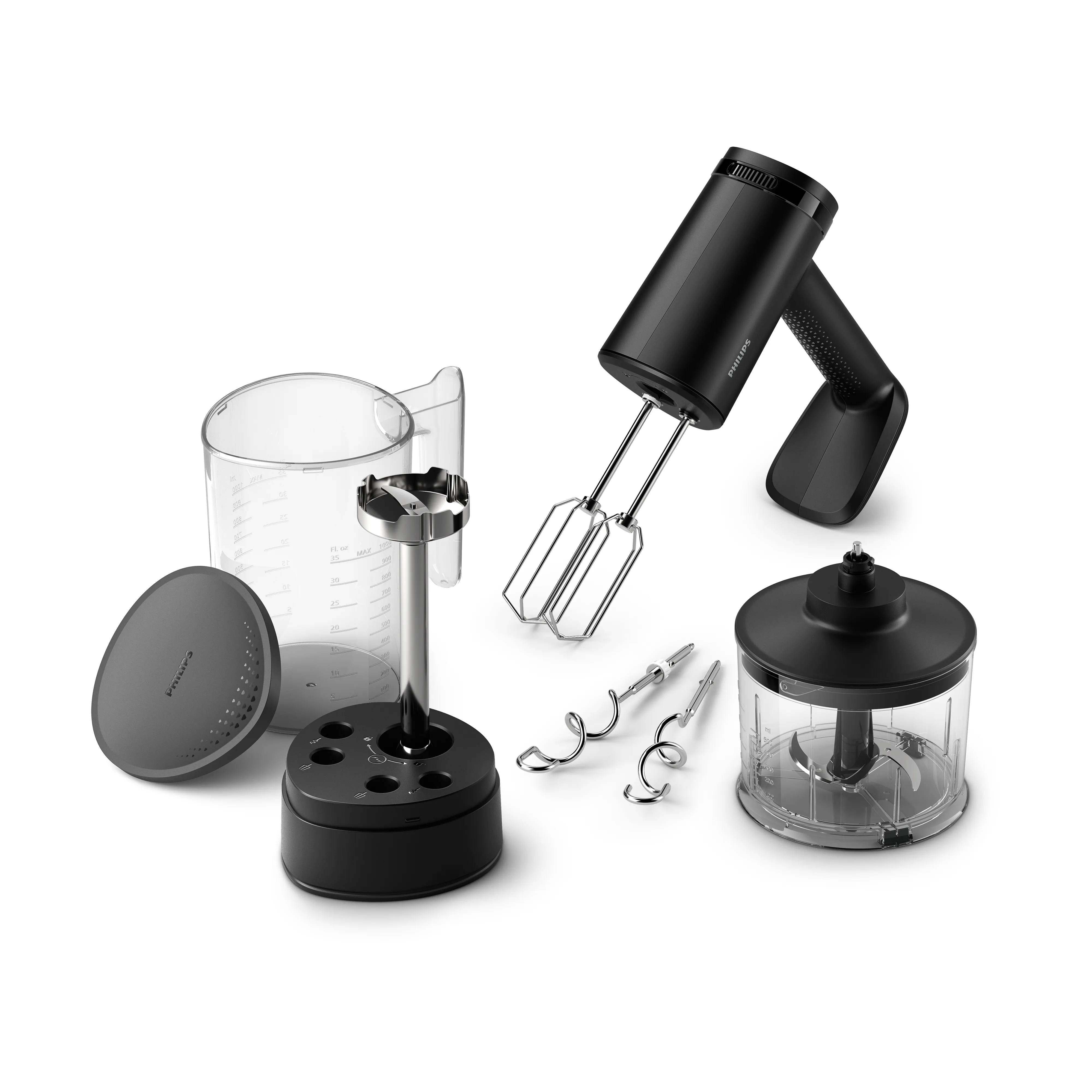 Philips 5000 series elvisp HR3781/20 4 delar, Black
