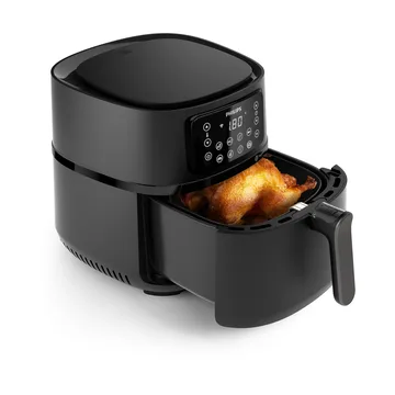 Cosmos Air fryer XXL HD9285/93 7,2 L - Black - Philips